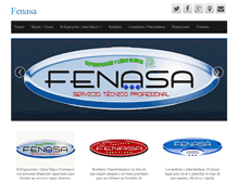 Tablet Screenshot of fenasa.com.mx